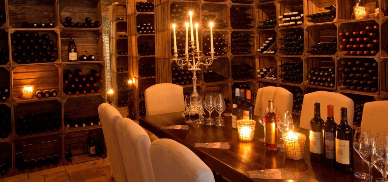 wine tasting at La Table de la Ferme